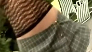 Anale Lust Brunette Threesome Pounding