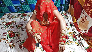 Indian Village house wife bedroom fucking tight pusssy with step brother