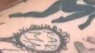 Anal Creampie with Tattooed Beauty