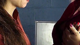 New Employee's Seduction Part 1: Lesbian Boss Lady Sara Borgia Claims Innocent Slave Mila (1080p)