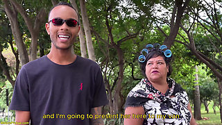 Fat Granny All Holes Destroyed on the Bus Ride