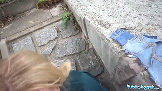 Public agent Big Ass Big Tits blonda ruby lee public sex Pov Blowjob