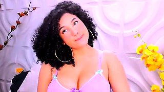 Hottest brunette solo webcam masturbation 2