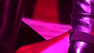 Rubber & Ava Fetishart Give Perv a Latex Footjob Part 2