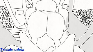 Big butt woman fucking in the car