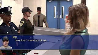 The office wife #17 - Stacy and Jason fucked after dinner.