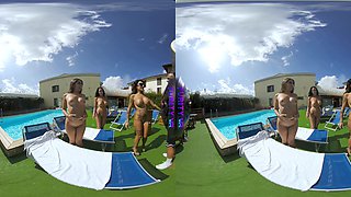 3 lesbian goddesses with Guilia, Benny, & Ale