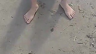 Fucked by a Huge Cock on an Italian Nude Beach. Part 2.