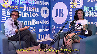 Blaze Rager Likes Hard Anal Sex with Huge Cock in Juan Bustos Podcast