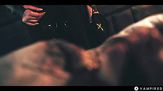 Lezdom Vampire Sex - Dominatrix Amirah Fingering Brat Blonde Ashby Winter