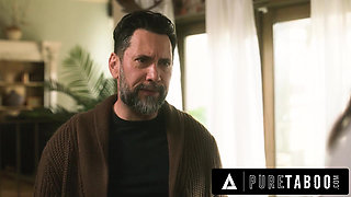 PURE TABOO Stressed Avery Jane Submits To Creepy Neighbor's Perverse Demand To Keep Her Dirty Secret