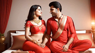 Hot indian housewife excited for sex with office boss