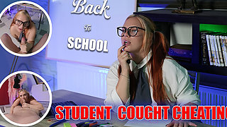 Schoolgirl Fucks Her Teacher and Get Cought!