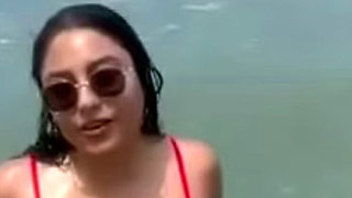 Beach Vacation Step Mom Fuck & Facial Cumshot