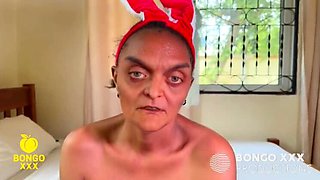 Horny Granny Takes BBC Anal Doggystyle - Wet Amateur POV Fuck