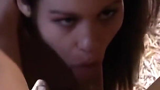 A Young and Exotic Beauty Gets Fucked Hard by a Big Cock on a Summer Evening at the Beach