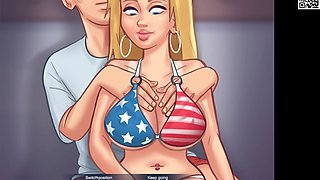 Sexest, small tits girl, 60 fps