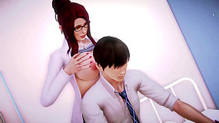 Waifu Academy - Rechel Porn Collection 18+ Nude Scenes Porn Game Play