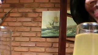 Lesbian Pee Drink and Swallow Top Babes