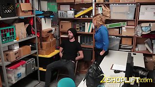 Casual cougar cop loves occasional teenage dicking