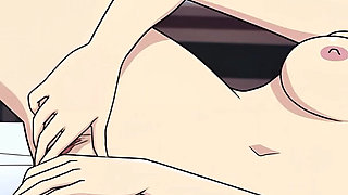 Naruto: Kunoichi Trainer - 18yo Petite Asian Teen Sakura Doggy Style Anal Sex with Creampie in Her Office at Hospital