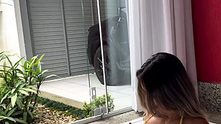 I CAUGHT HER PLAYING IN THE JACUZZI AND I COULDN'T RESIST,