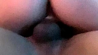 Amateur teen Blowjob with hardcore drilling
