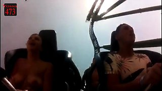 Amateur european slut enjoys public fuck
