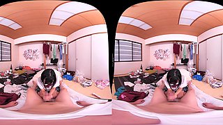 Japanese Students Surrenders to Wild Passion in Virtual Reality
