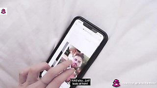 Sex hungry chippie's amateur threesome action