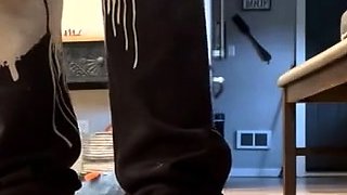 Amateur blondie solo anal masturbation