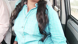 Step Dad and Step Daughter Car Sex Telugu Dirty Talks