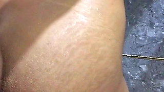 My Stepbrother Enters the Bathroom and Fucks Me