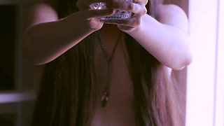 Creature takes the long road to hydration for her Creator