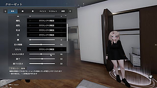 #1 [Secret Exposure] Freely make up your character and expose LETS! Live Video Part 1