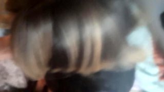Sissy cd slut took a cumshot in her pussy