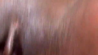 Sexy ebony teen Mahlia fucked by her stepbrother with a big cock