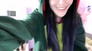 Brunette Solo Webcam Masturbation