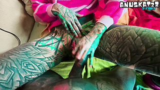 I Got My First Time Pussy Piercing and Fuck by Tattooed Dick