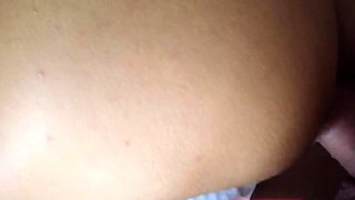 POV Anal Close-up Cumshot in Tight Beauty Ass!