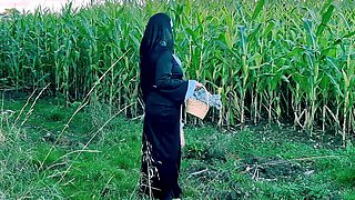 Nun Kylie's Fun in the Corn