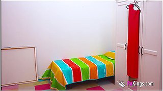 The Latina Amaya Castro Wants To Use The Drill And Ends Up Being Drilled By A Cock