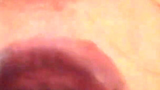 Black Wife Getting Cum in Her Mouth From a White Guy