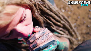 Outdoor Beach POV Blowjob - Sloppy by the Waves