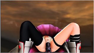 [mmd] Zia: Happy Halloween Monster Sex