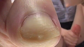 You Want JOI? Smell These Toes, Loser - Sakura Hoshina Spits on Your Cock and Presses Her Reeking Pantyhose in Your Face