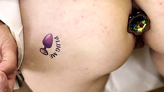 Disobedient Wife Erect Chained and Whipped with