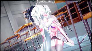 Genshin Impact - Focalors In School Uniform