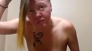 Cutting My Hair in the Shower