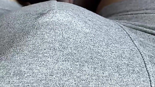 Foot Domination of Cock in Panties with Interrupted Cumshot